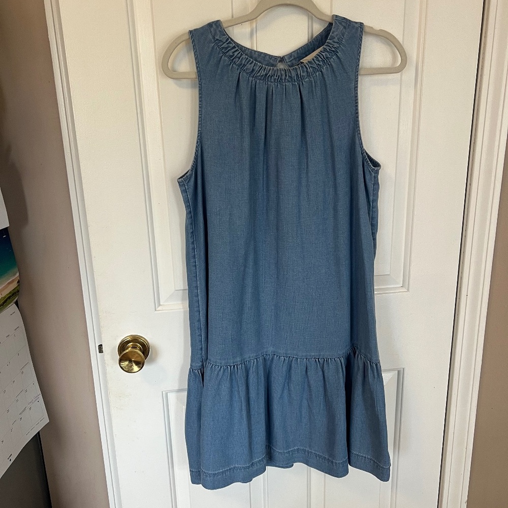 Loft Chambray Dress